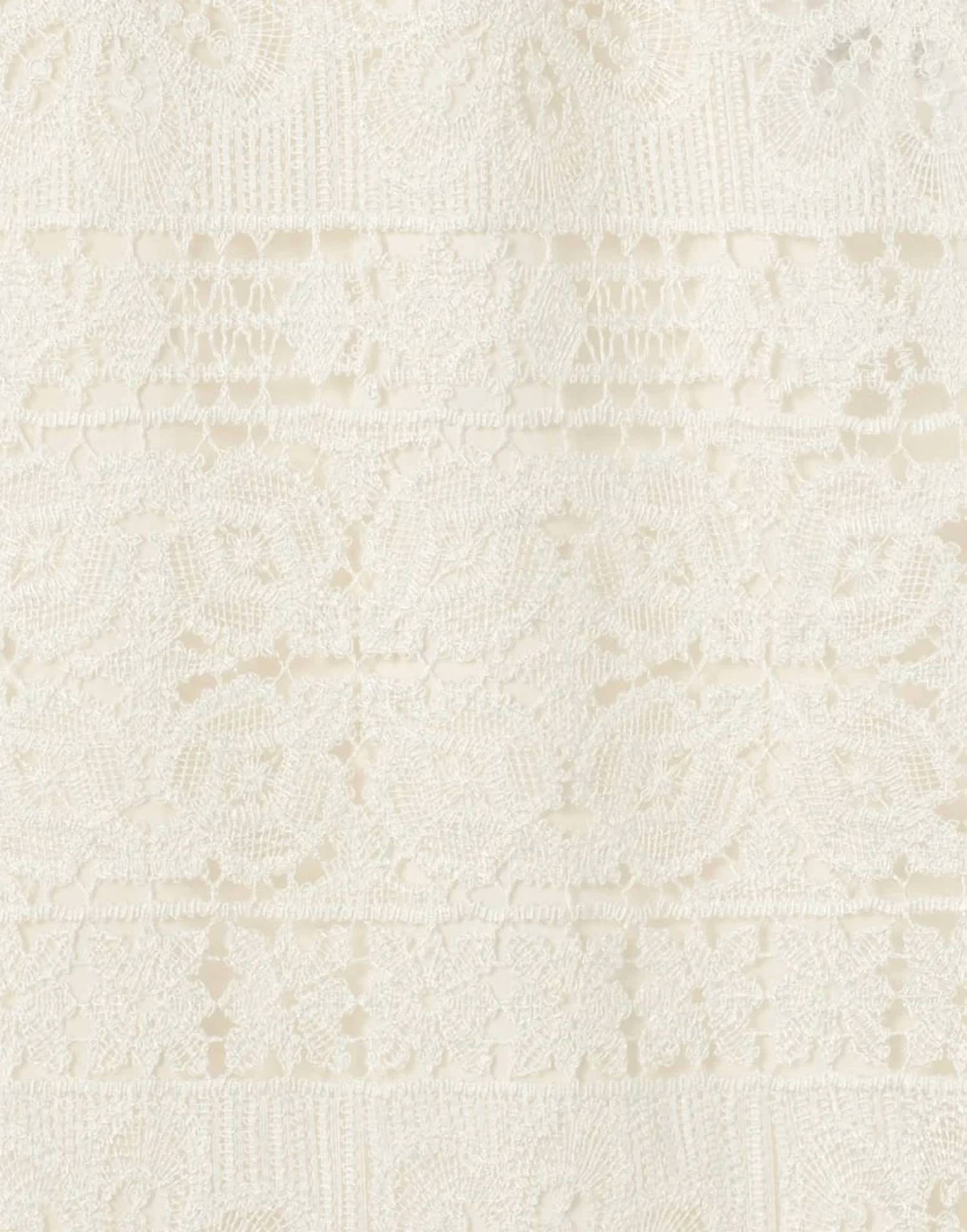 La Doublej - Lacey Macrame Pencil Skirt