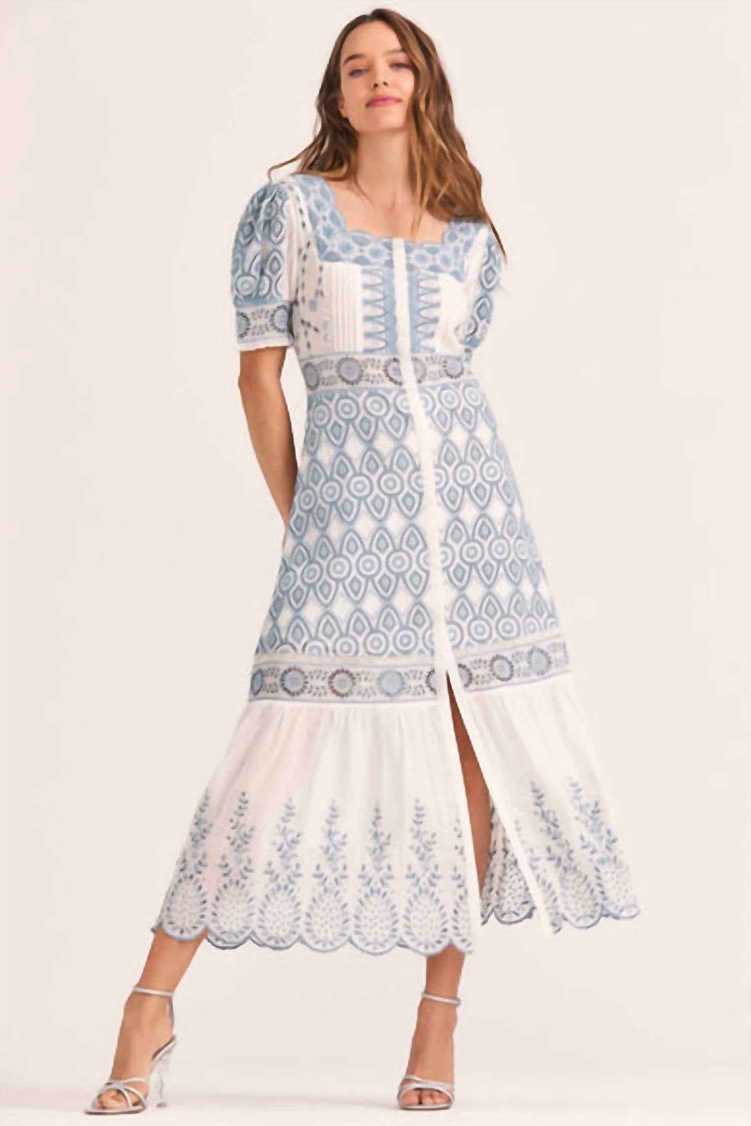 Loveshackfancy - Helena Midi Dress