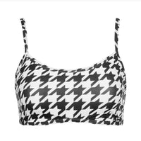 YEAR OF OURS Sport Monica Bra in houndstooth - women's intimate - view 6