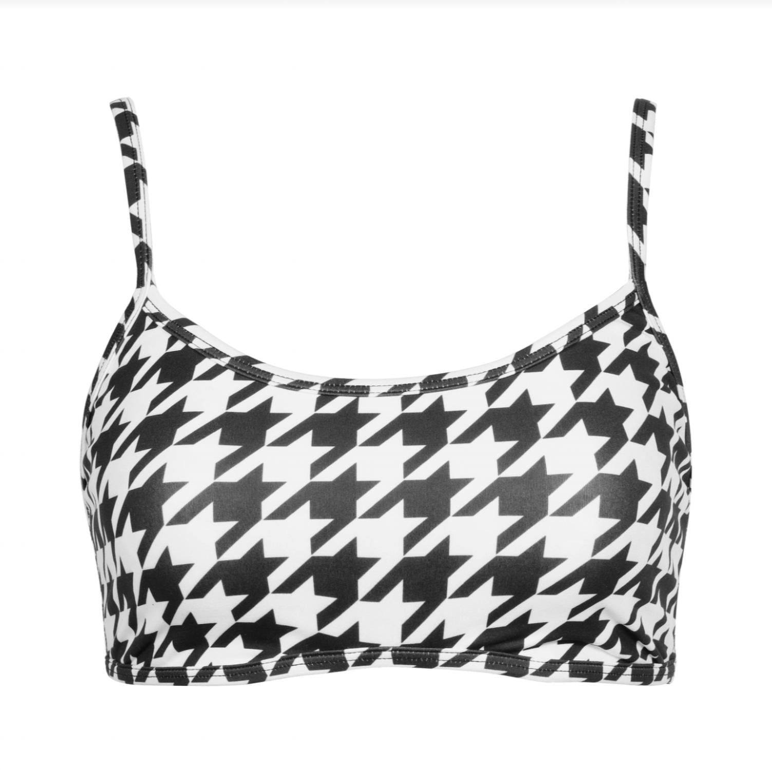 YEAR OF OURS Sport Monica Bra in houndstooth - women's intimate - view 6