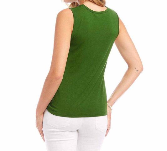 Karen Kane - Sleeveless Pick-Up Top