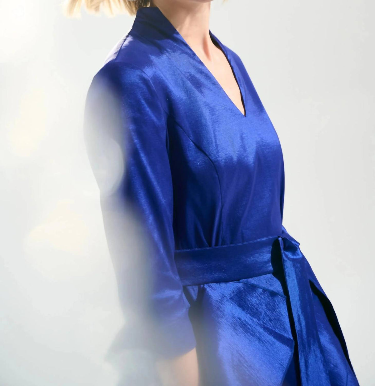 Joseph Ribkoff - Belted Ruffle Skirt Dress