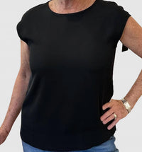 Joseph Ribkoff - Woven Twill Boxy Top
