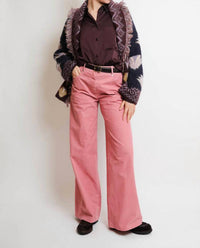 Forte Forte - Flocked Cotton Pants