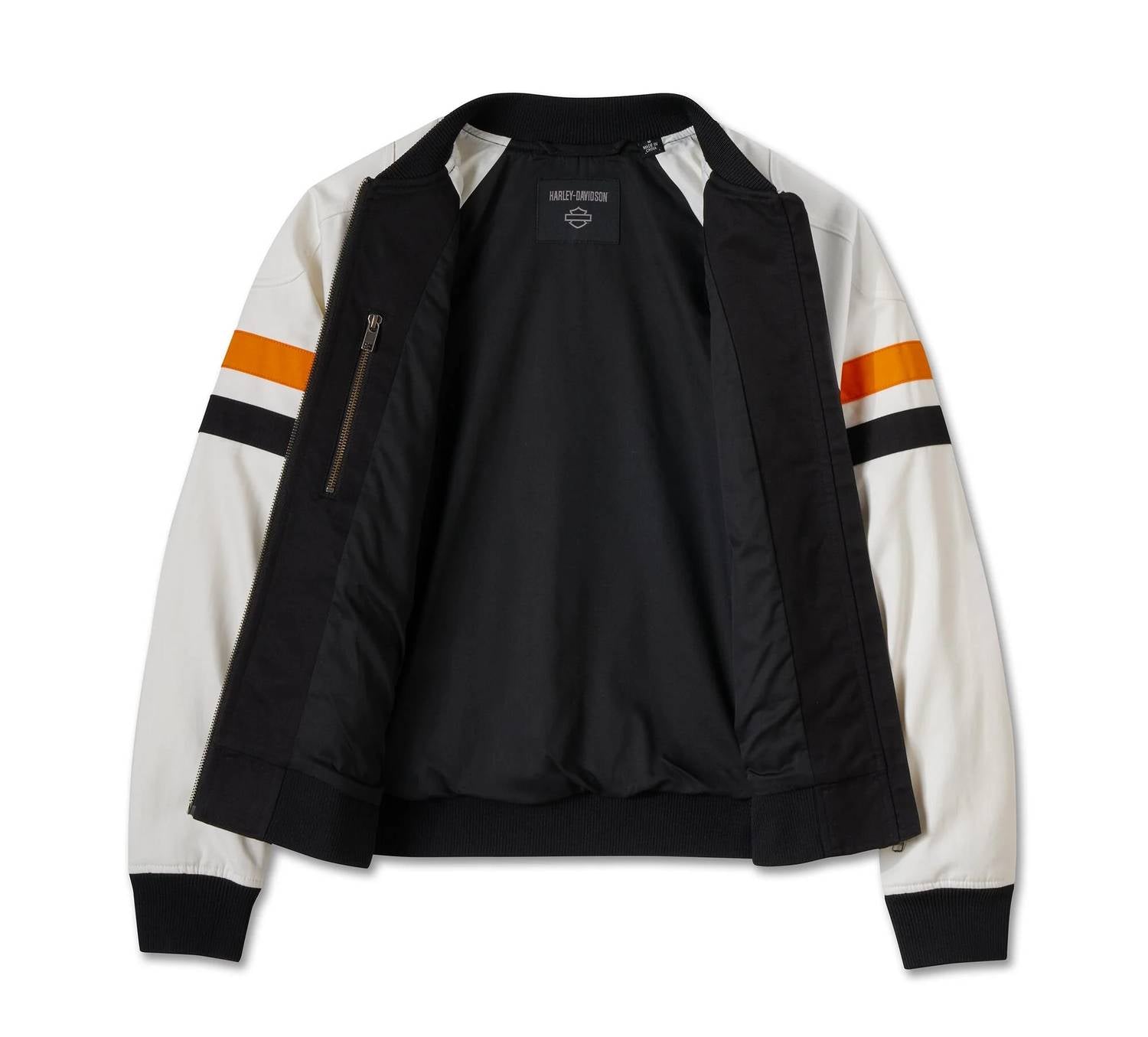 Harley Davidson - Stacked Bar & Shield Bomber Jacket