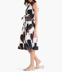 Nic + Zoe - Sydney Stamped Flowers Shirt Dress