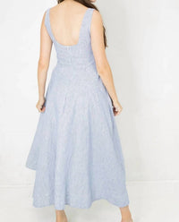 Olivaceous - Alina Stripe Maxi Dress