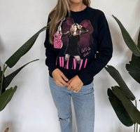 Daydreamer - Shania Twain Leopard Guitar Vintage Sweatshirt