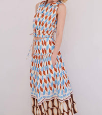Cara Cara - Collared Sleeveless Hannah Top