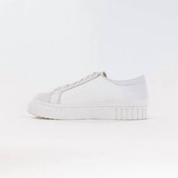 Clarks Women's Mayhill Walk Sneakers in off white leather - women's sneaker - view 5