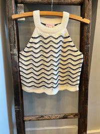 Design History - Girl's Knit Tank Top & Skort Set