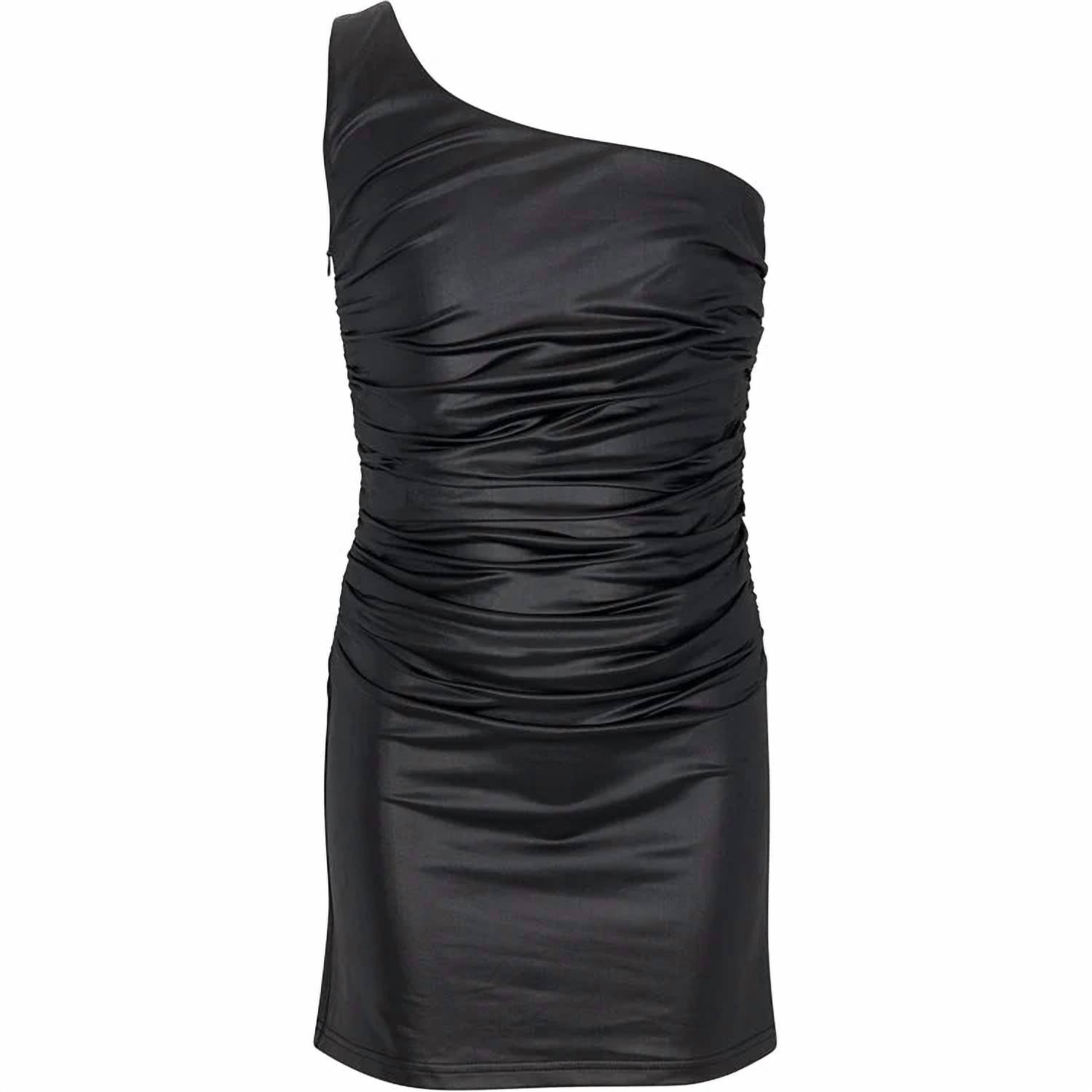 Gold Rush - Ava One Shoulder Dress