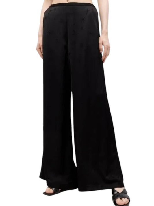 Forte Forte - Palazzo “Étoile” Jacquard Satin Pants