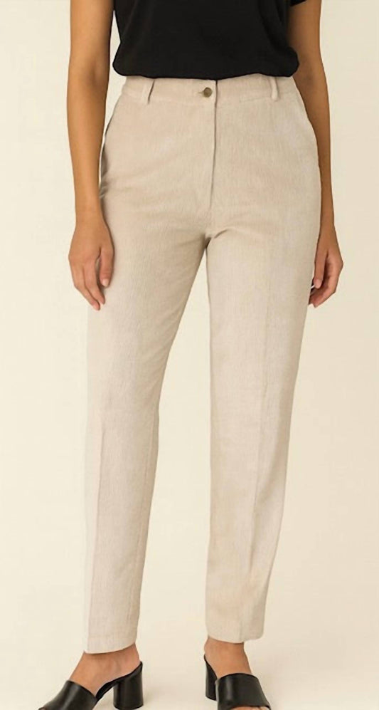 Vilagallo - Women's Ribbed Pant
