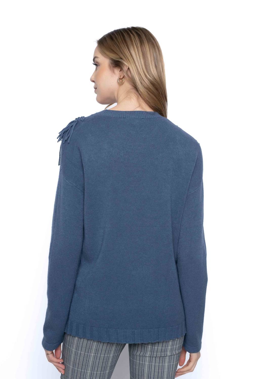 Picadilly - Decorated Neckline Sweater