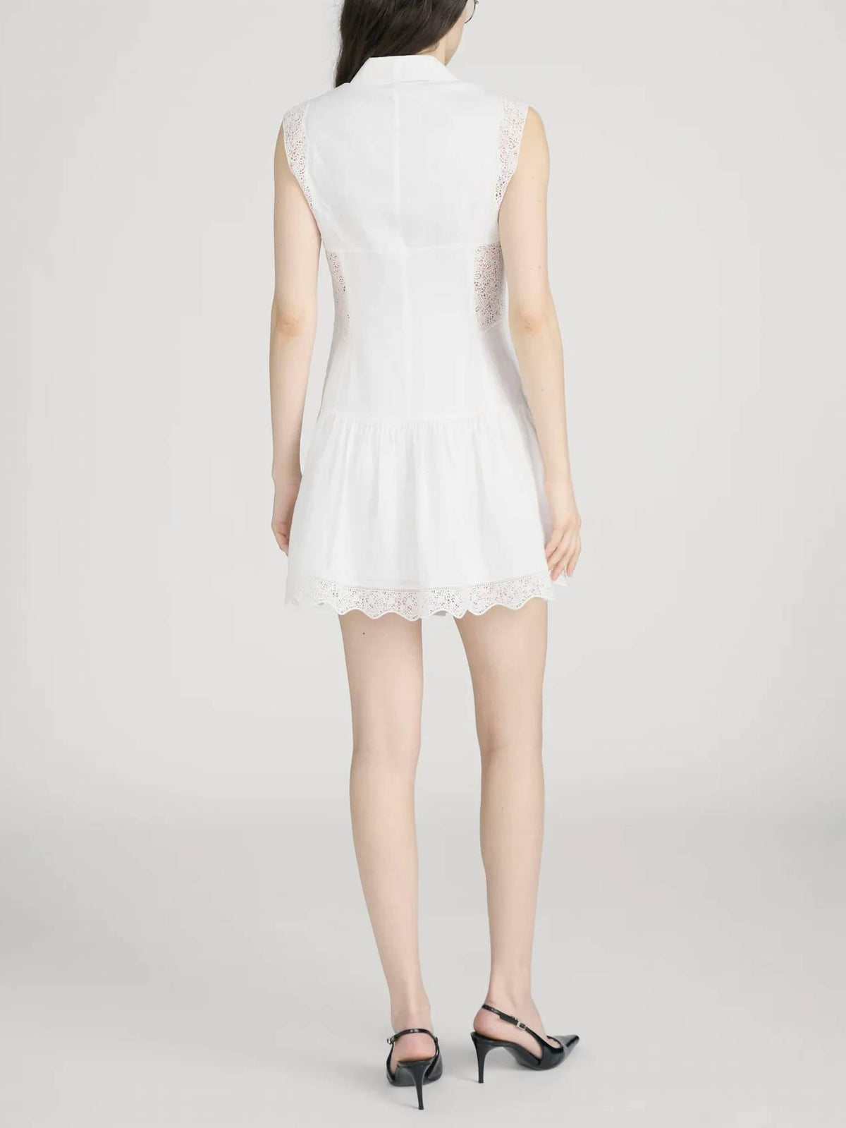 Frame - Embroidered Day Mini Dress