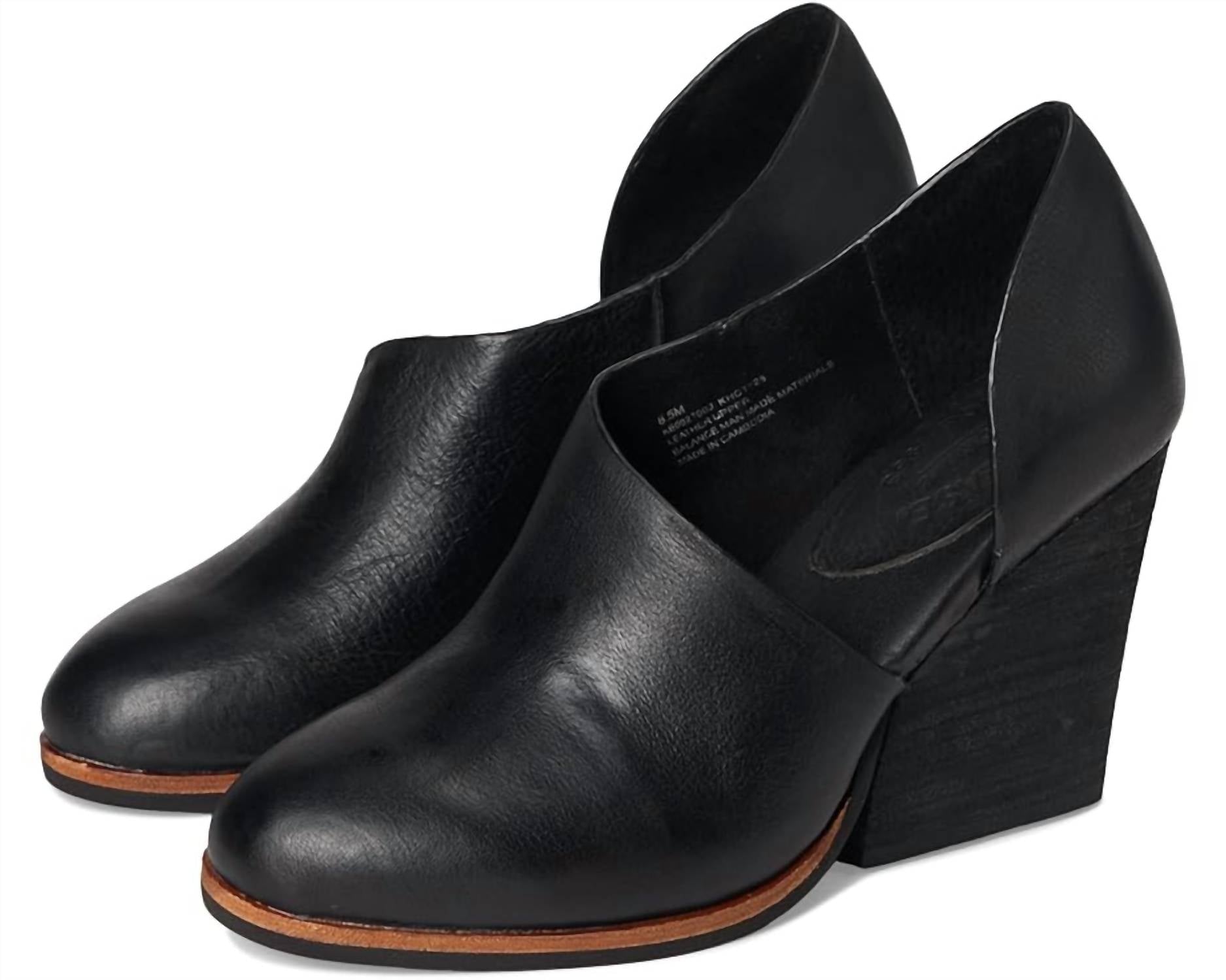 KORK-EASE Women's Hartwick Boot in black - women's sandal
