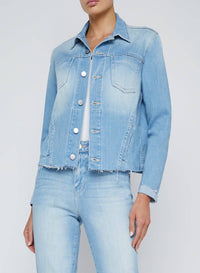 L'Agence - Janelle Slim Raw Jacket