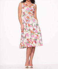 Orchid Bloom - Jolie Swing Dress