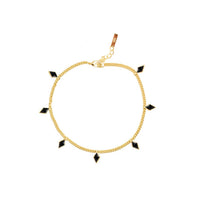 Adriana Pappas - Women's Crystal Kite Anklet