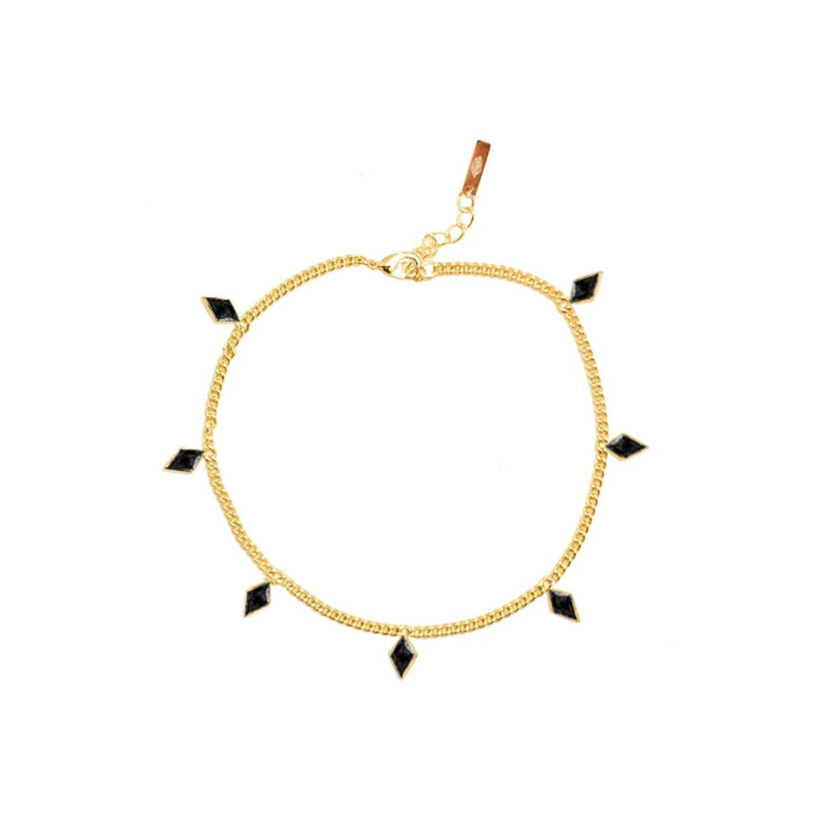 Adriana Pappas - Women's Crystal Kite Anklet
