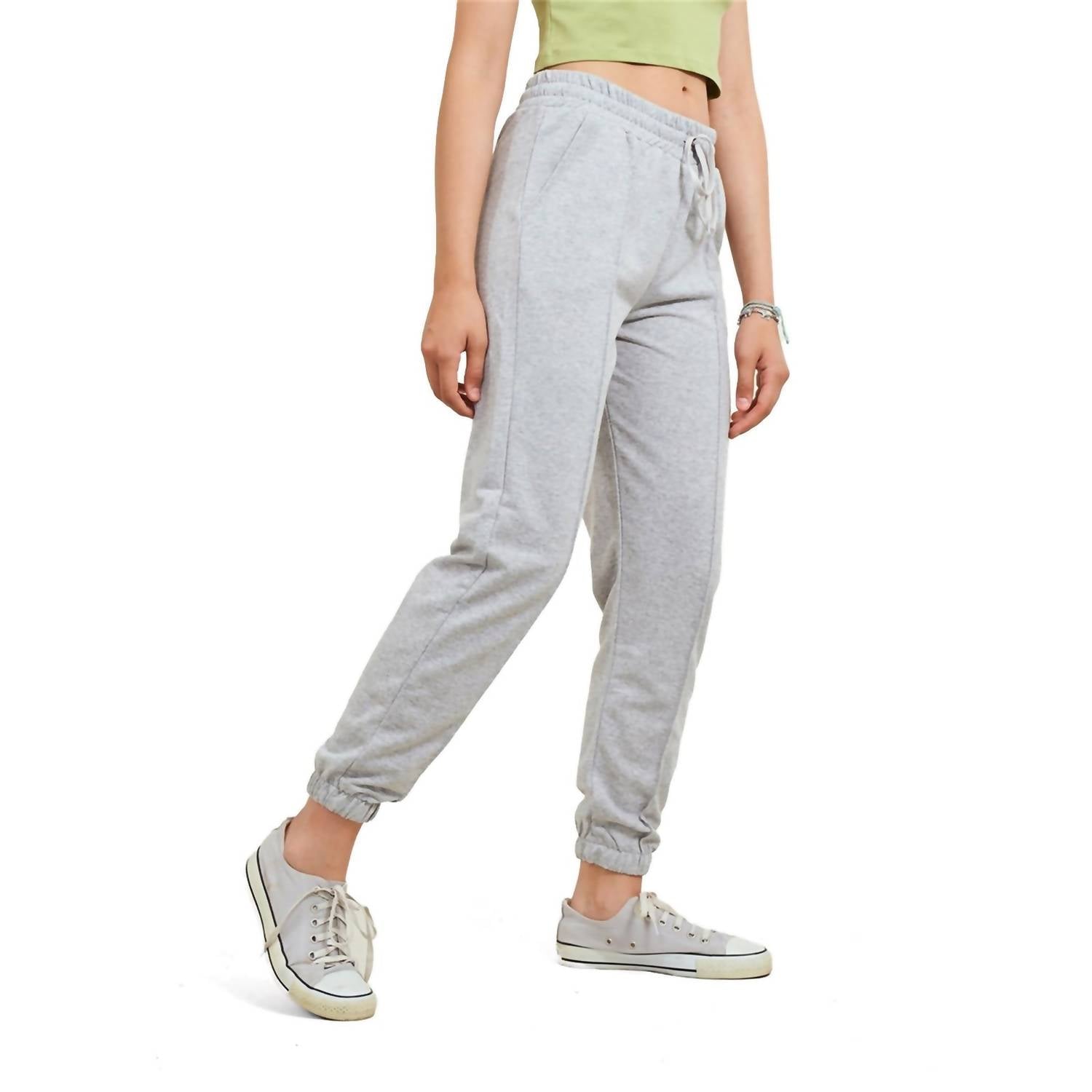 Ambar - High-rise Cotton Jogger Pants