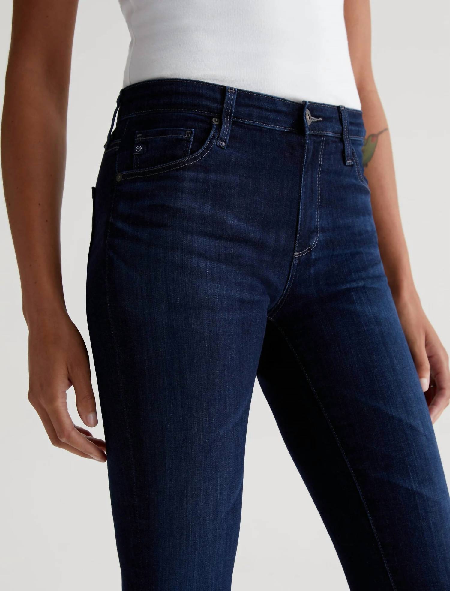 AG Jeans Prima Cigarette Ankle Jeans in concord - women's jeans - view 4