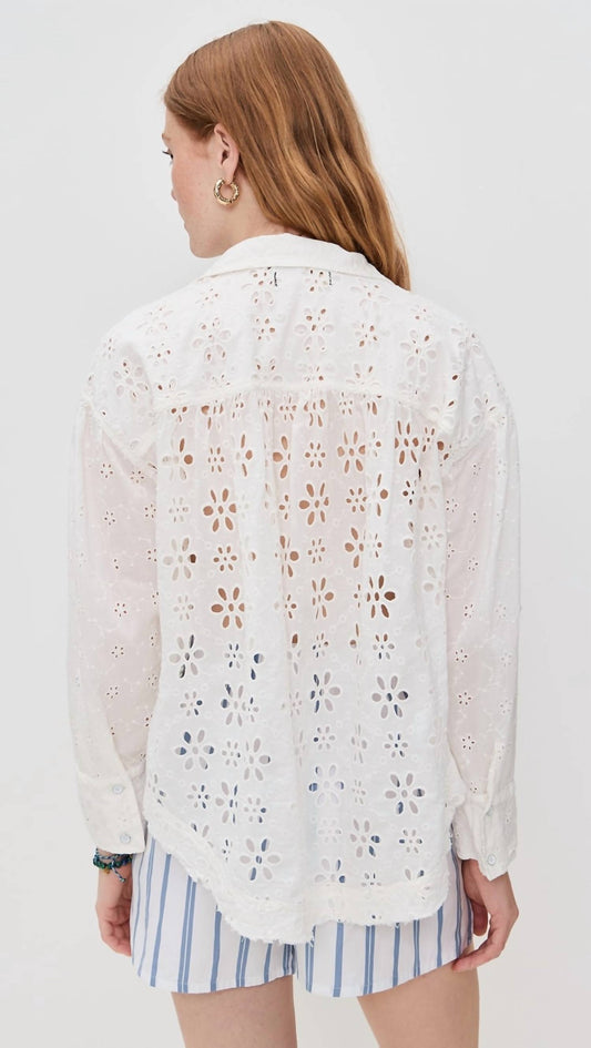 Free People - Mae Eyelet Shirt