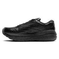 BROOKS Women's Ghost Max Leather Shoes in black black - women's sneaker - detail view