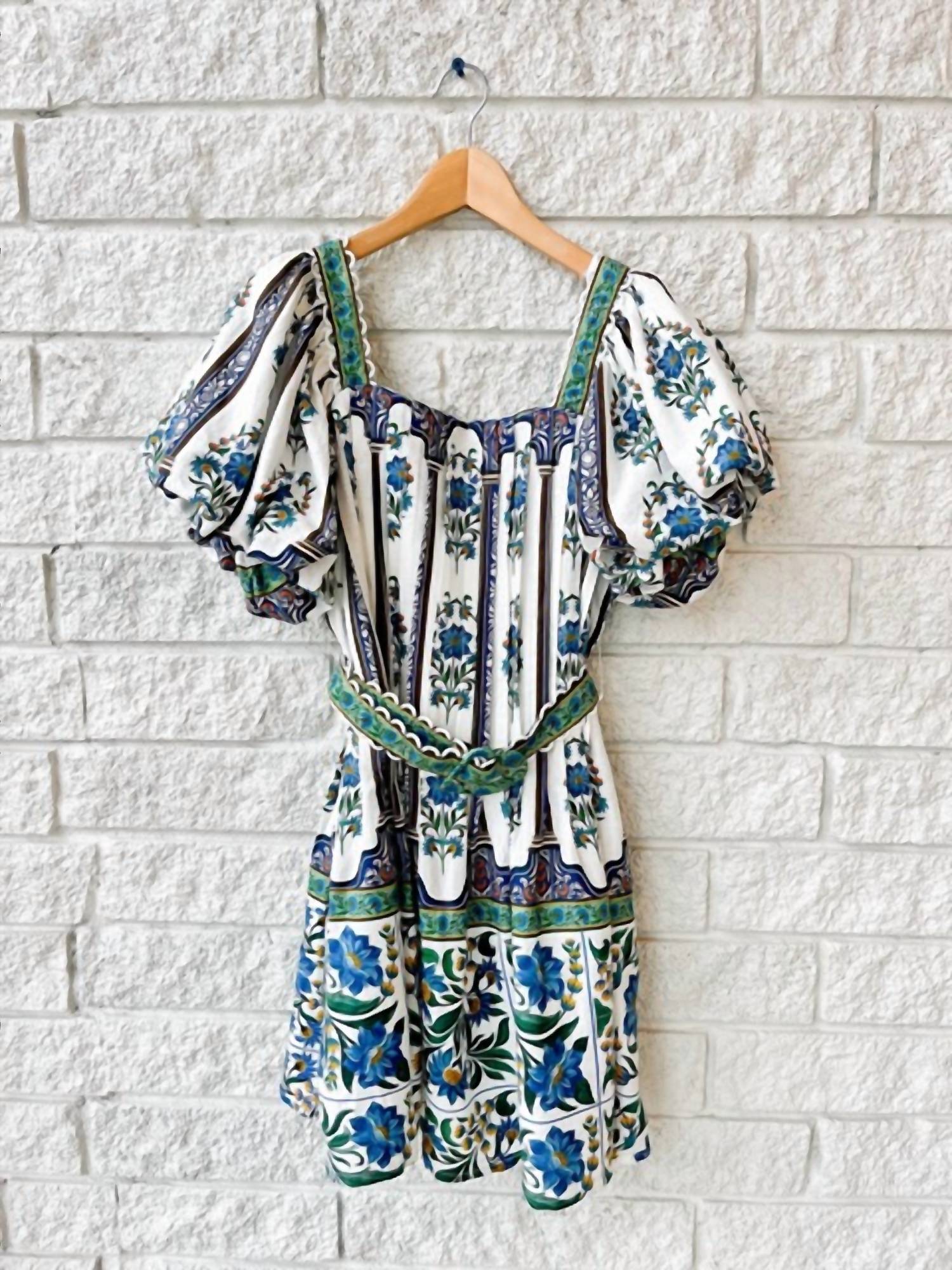 Farm Rio - Belted Mini Dress