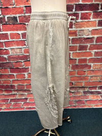 Paperlace - Boho Cotton Wide-leg Pant