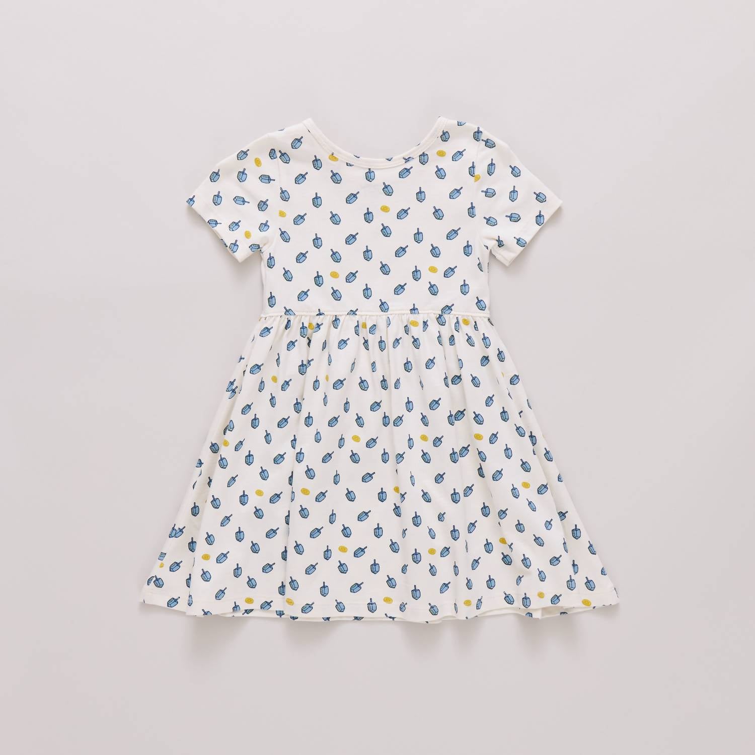 Coop Kids By Pink Chicken - Girls Tossed Dreidels Sunny Dress