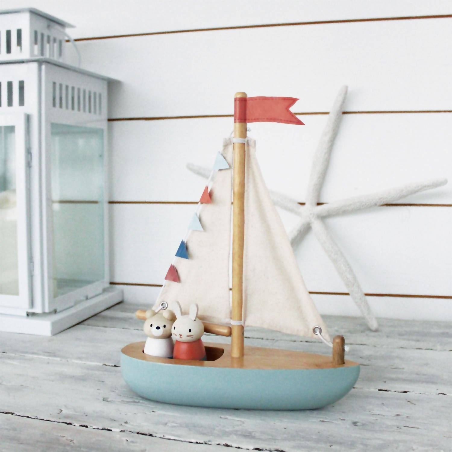 Tender Leaf Toys - Kid's Sailaway Boat