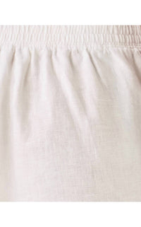 Lilly Pulitzer Captina Linen Shorts in resort white - women's pants - view 5