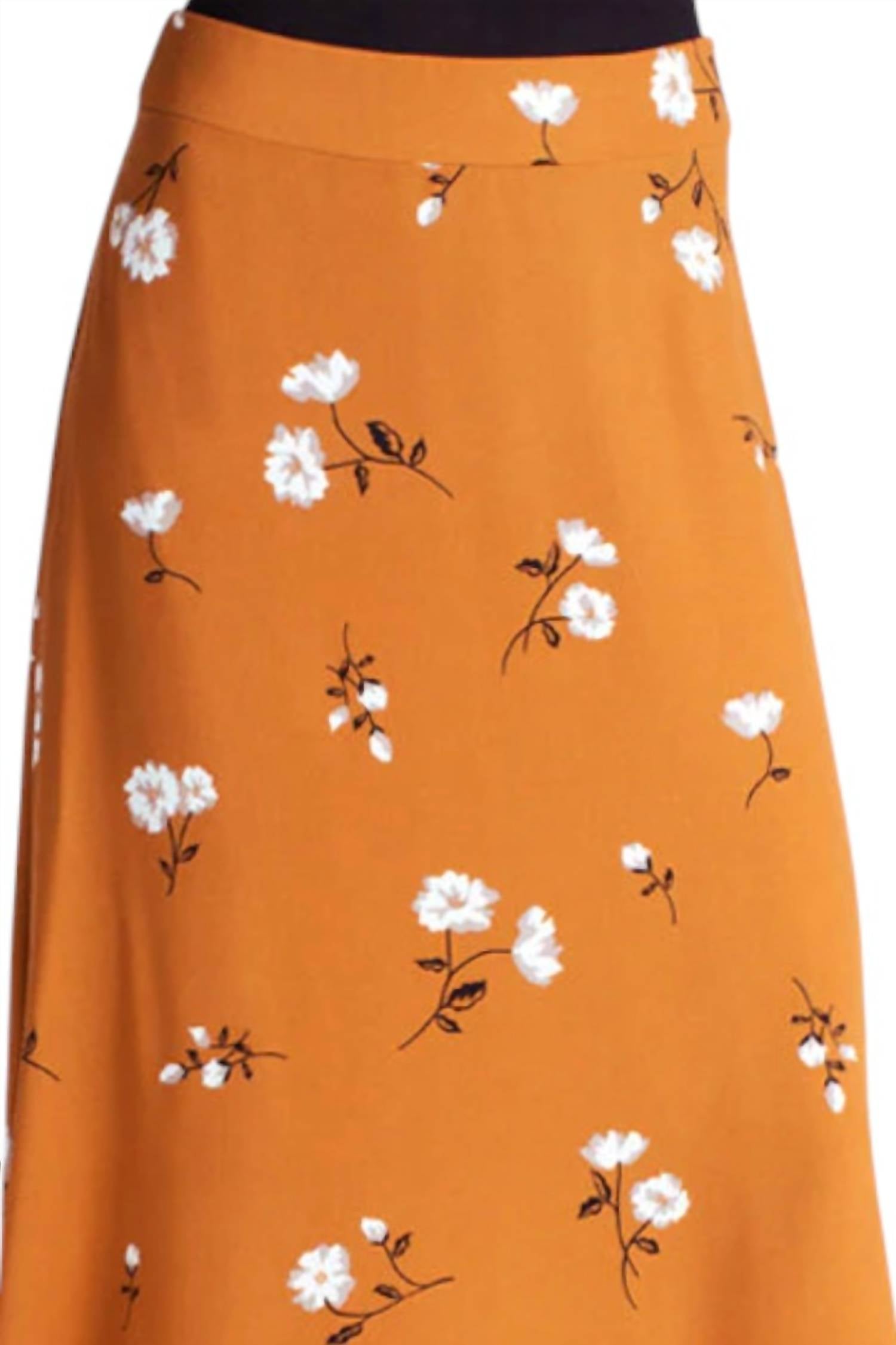 Kensie - Midi Woven Skirt