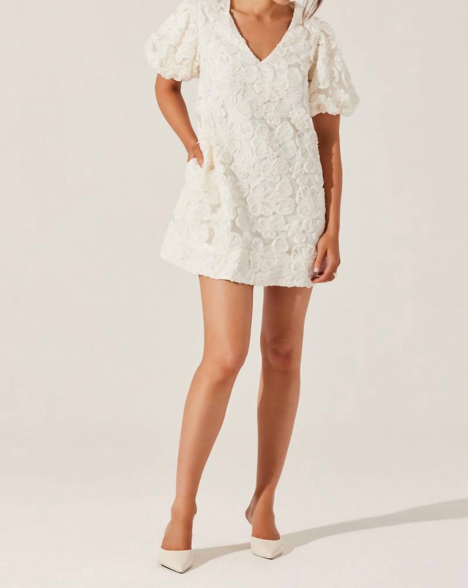 Astr - Floral Mini Dress
