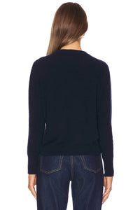 Autumn Cashmere - Snowscape With Skiers Sweater
