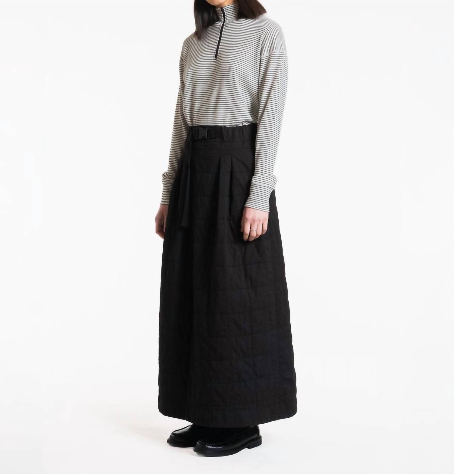Girls Of Dust - Tulip Quilted Maxi Skirt