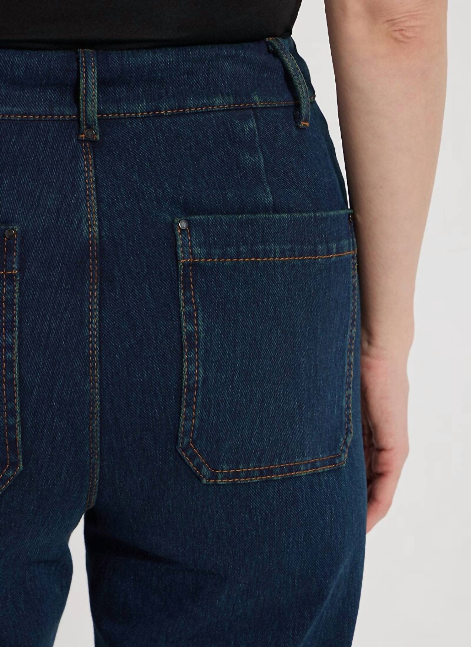 Lysse - Erin High Waist Wide Leg Denim Pants