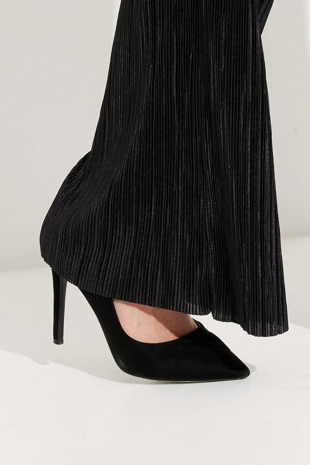 WIDE LEG KNIT PANTS