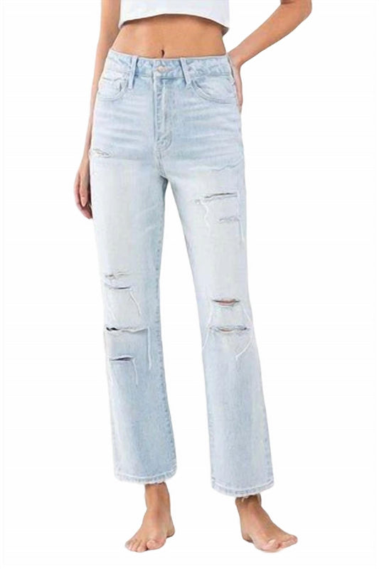 Vervet By Flying Monkey - High Rise Distressed Jean