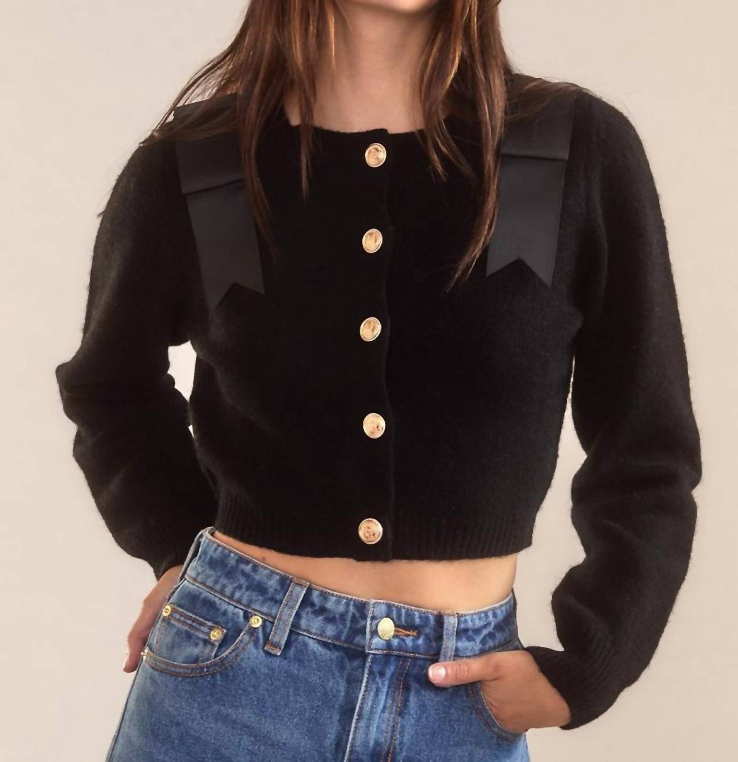 Cynthia Rowley - Ivy Cropped Wool Cardigan