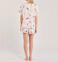 Katie Kime - Bluebird Day Short Pajama Set