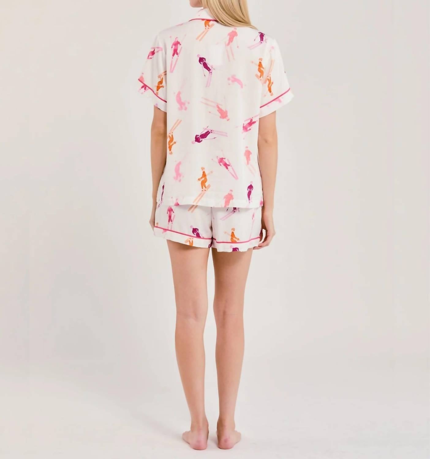 Katie Kime - Bluebird Day Short Pajama Set