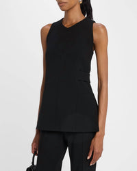 A.L.C. Emma Top in black 1 - women's blouse - alternate view