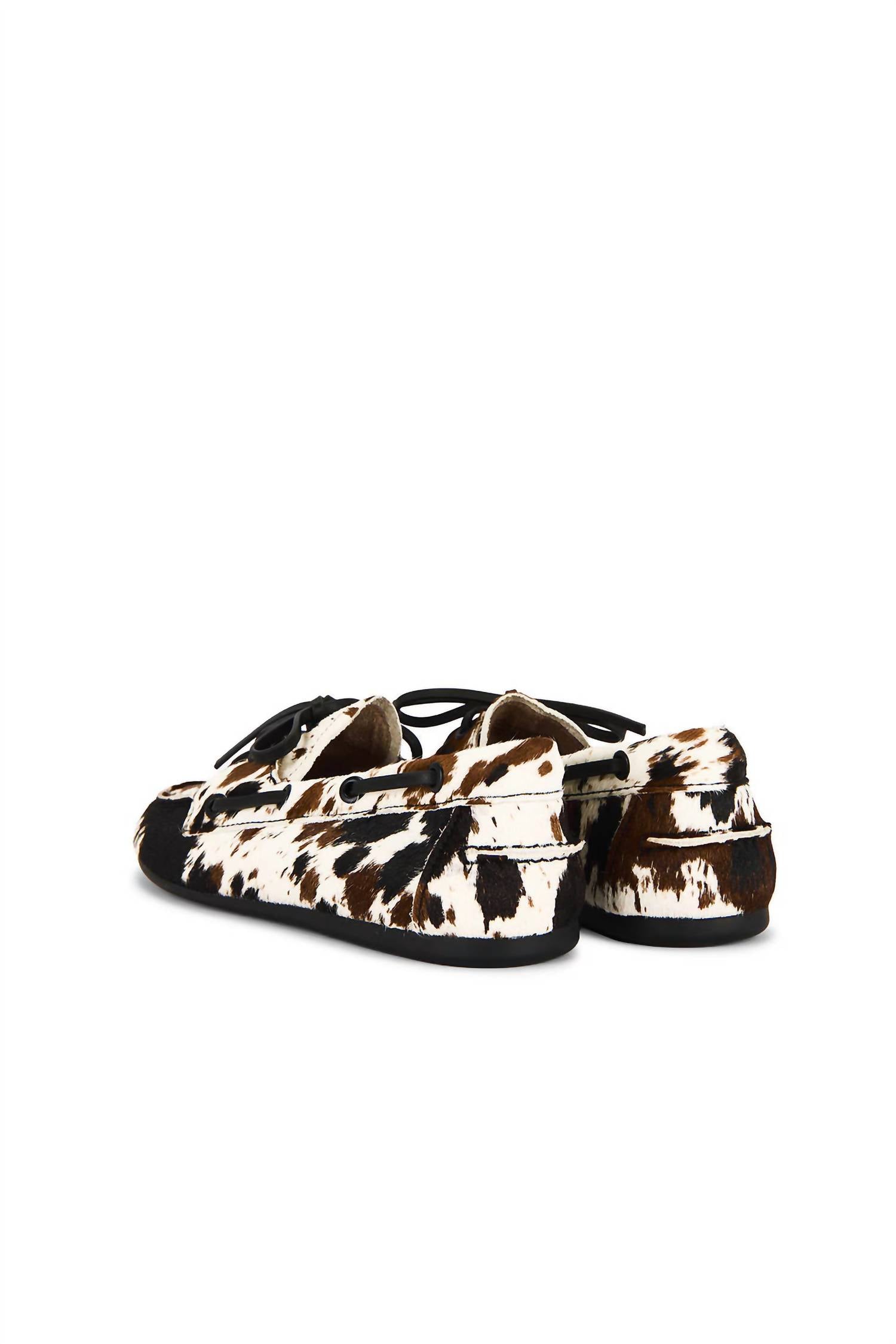 STEVE MADDEN Women's Sag-h Loafer in cow print - women's flats - alternate view