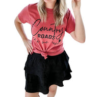 Very J - Corduroy Ruffle Skirt