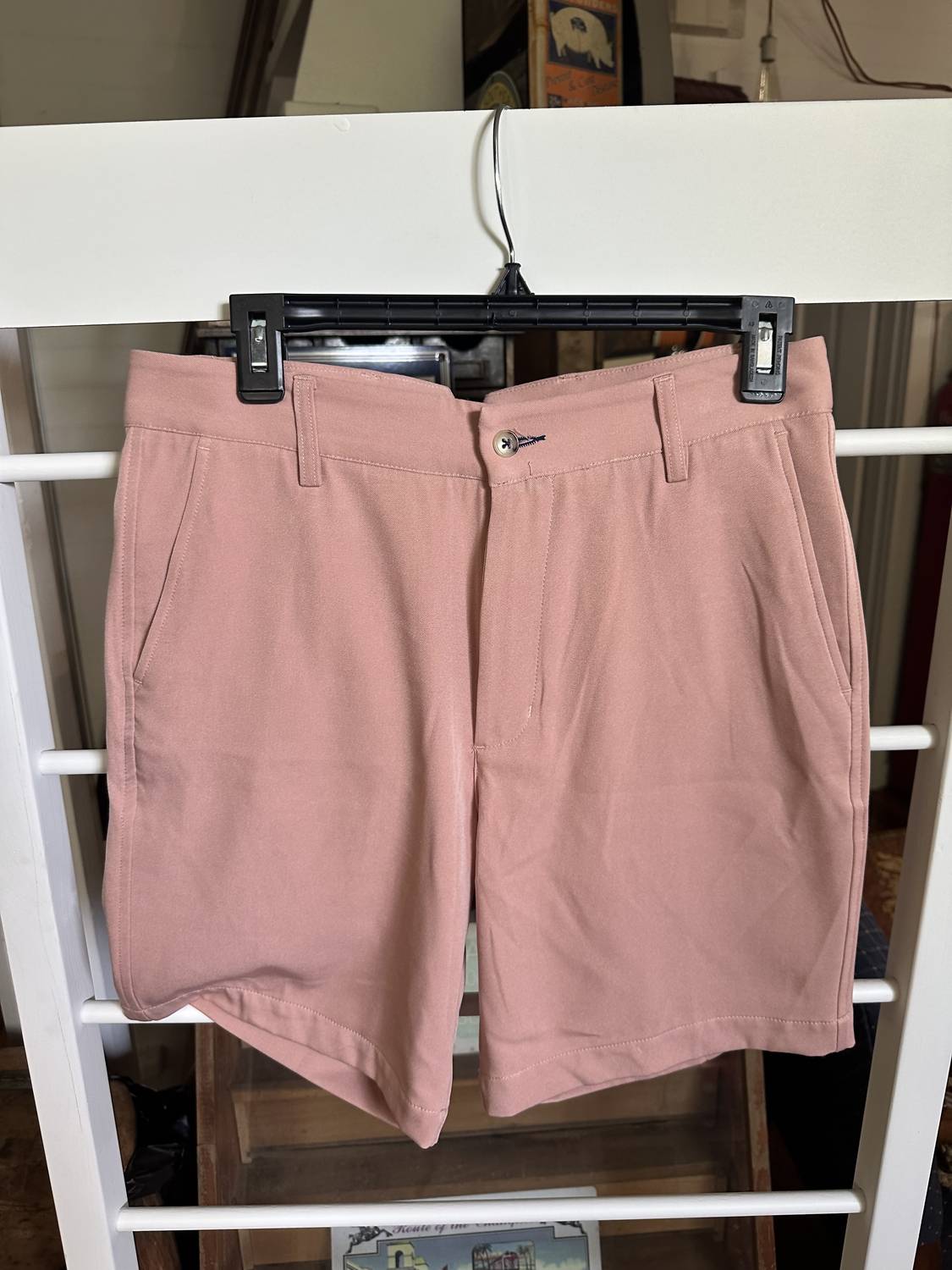 ONWARD RESERVE Men's Gimme Performance Golf Short in coral almond - men's shorts