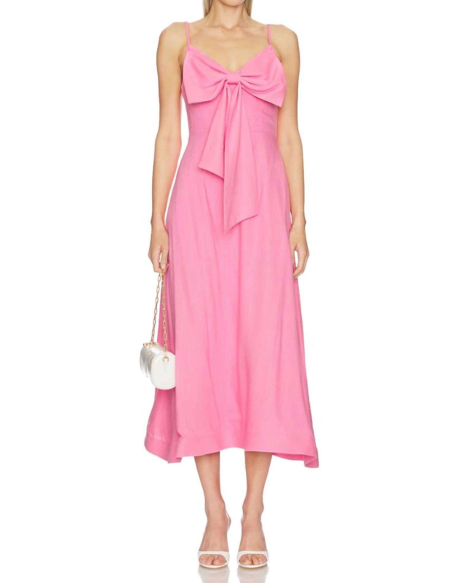 Elliatt - Miri vneck bow midi dress