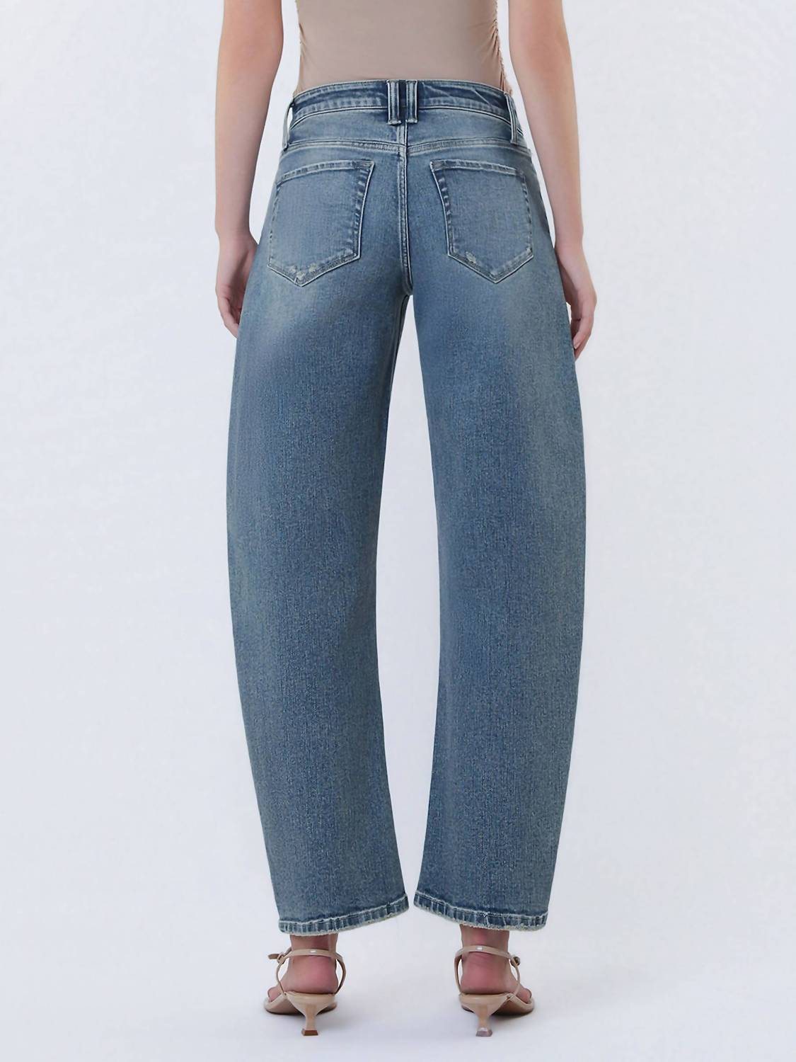 Flying Monkey - High Rise Slim Barrel Jeans